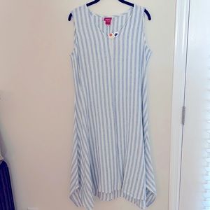 Toofan midi high low dress